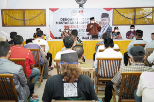 Syaikhu Lakukan Dengar Pendapat Masyarakat dengan Tokoh di Kabupaten Bekasi