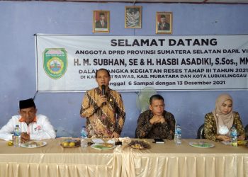 Reses Tahap Ketiga, H. M. Subhan, SE. Serap dan Perjuangkan Aspriasi Masyarakat