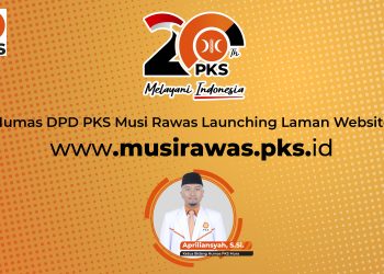 20 Tahun PKS, Humas DPD PKS Mura Launching Laman Website