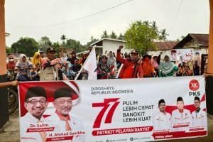 Sambut HUT RI ke 77, PKS Musi Rawas Gelar Berbagai Perlombaan