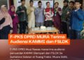 Terima Pengurus Daerah KAMMI Silampari dan FSLDK, Fraksi PKS DPRD Musi Rawas Siap Kolaborasi dan Sinergi