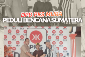 DPD PKS Musi Rawas Terima Titipan Bantuan untuk Korban Bencana di Sumatera